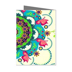 Artistic Pattern Mandala Mini Greeting Cards (pkg Of 8)