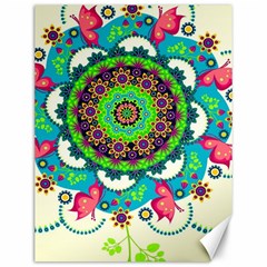 Artistic Pattern Mandala Canvas 12  X 16 