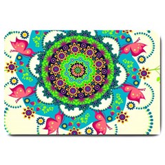 Artistic Pattern Mandala Large Doormat