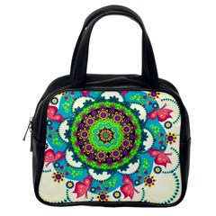 Artistic Pattern Mandala Classic Handbag (one Side)