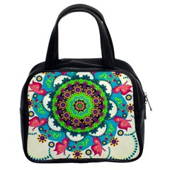 Artistic Pattern Mandala Classic Handbag (two Sides) by Jancukart