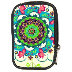 Artistic Pattern Mandala Compact Camera Leather Case