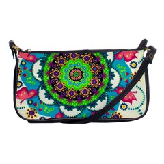 Artistic Pattern Mandala Shoulder Clutch Bag