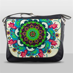 Artistic Pattern Mandala Messenger Bag