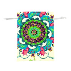 Artistic Pattern Mandala Lightweight Drawstring Pouch (s) by Jancukart