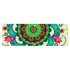 Artistic Pattern Mandala Banner And Sign 6  X 2  by Jancukart