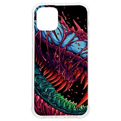 Floral Digital Art Tongue Out Iphone 12/12 Pro Tpu Uv Print Case