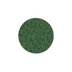 Leafy Elegance Botanical Pattern Golf Ball Marker Front