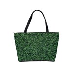 Leafy Elegance Botanical Pattern Classic Shoulder Handbag Back