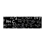 E=mc2 Text Science Albert Einstein Formula Mathematics Physics Sticker Bumper (10 pack) Front