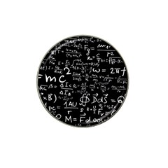 E=mc2 Text Science Albert Einstein Formula Mathematics Physics Hat Clip Ball Marker (4 Pack) by Jancukart