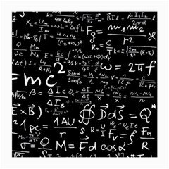 E=mc2 Text Science Albert Einstein Formula Mathematics Physics Medium Glasses Cloth (2 Sides)