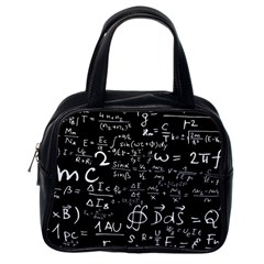 E=mc2 Text Science Albert Einstein Formula Mathematics Physics Classic Handbag (one Side)