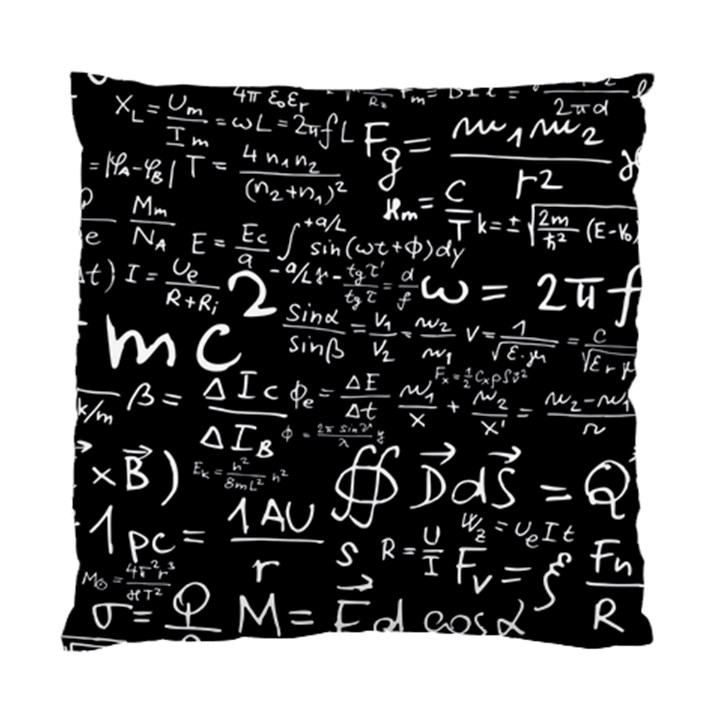 E=mc2 Text Science Albert Einstein Formula Mathematics Physics Standard Cushion Case (Two Sides)