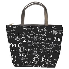 E=mc2 Text Science Albert Einstein Formula Mathematics Physics Bucket Bag