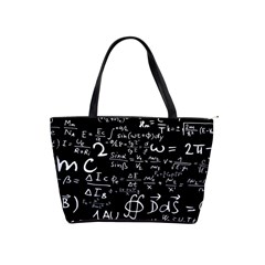 E=mc2 Text Science Albert Einstein Formula Mathematics Physics Classic Shoulder Handbag