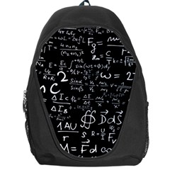 E=mc2 Text Science Albert Einstein Formula Mathematics Physics Backpack Bag by Jancukart