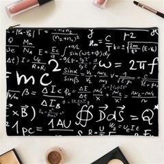 E=mc2 Text Science Albert Einstein Formula Mathematics Physics Cosmetic Bag (xxxl) by Jancukart