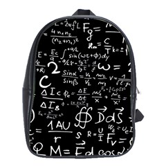 E=mc2 Text Science Albert Einstein Formula Mathematics Physics School Bag (xl) by Jancukart