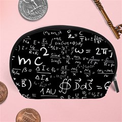 E=mc2 Text Science Albert Einstein Formula Mathematics Physics Accessory Pouch (large) by Jancukart