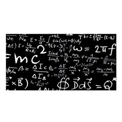 E=mc2 Text Science Albert Einstein Formula Mathematics Physics Satin Shawl 45  X 80 