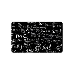 E=mc2 Text Science Albert Einstein Formula Mathematics Physics Magnet (name Card) by Jancukart