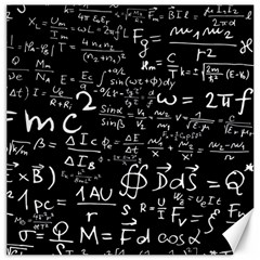 E=mc2 Text Science Albert Einstein Formula Mathematics Physics Canvas 12  X 12 