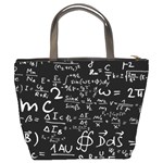 E=mc2 Text Science Albert Einstein Formula Mathematics Physics Bucket Bag Back