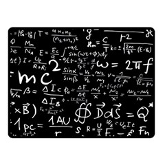 E=mc2 Text Science Albert Einstein Formula Mathematics Physics Fleece Blanket (small) by Jancukart