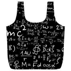 E=mc2 Text Science Albert Einstein Formula Mathematics Physics Full Print Recycle Bag (xl)