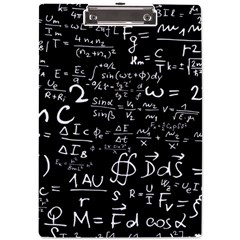 E=mc2 Text Science Albert Einstein Formula Mathematics Physics A4 Acrylic Clipboard by Jancukart