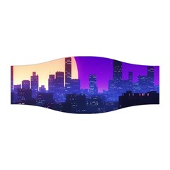 The Sun Night Music The City Background 80s 80 s Synth Stretchable Headband