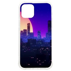 The Sun Night Music The City Background 80s 80 s Synth Iphone 12/12 Pro Tpu Uv Print Case