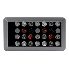 Black And Multicolored Polka Dot Artwork Digital Art Memory Card Reader (mini)