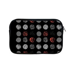 Black And Multicolored Polka Dot Artwork Digital Art Apple Macbook Pro 13  Zipper Case