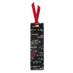 Black Background With Text Overlay Mathematics Formula Board Small Book Marks