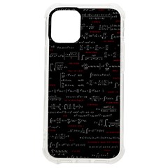 Black Background With Text Overlay Digital Art Mathematics Iphone 12 Mini Tpu Uv Print Case	 by Jancukart