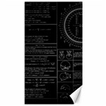 Black Background With Text Overlay Mathematics Trigonometry Canvas 40  x 72  39.28 x69.23  Canvas - 1