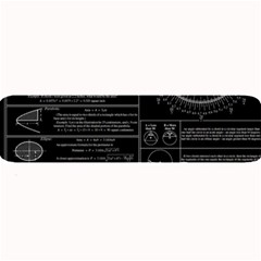 Black Background With Text Overlay Mathematics Trigonometry Large Bar Mat