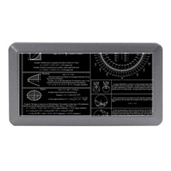 Black Background With Text Overlay Mathematics Trigonometry Memory Card Reader (mini)