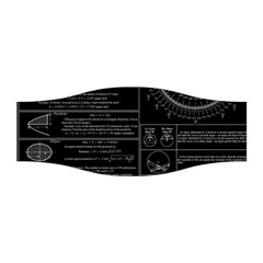 Black Background With Text Overlay Mathematics Trigonometry Stretchable Headband