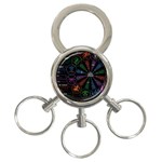 Zodiac Geek 3-Ring Key Chain Front