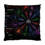 Zodiac Geek Standard Cushion Case (One Side) Front