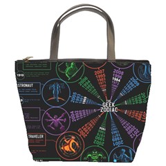 Zodiac Geek Bucket Bag