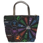 Zodiac Geek Bucket Bag Back