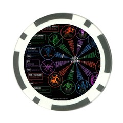 Zodiac Geek Poker Chip Card Guard (10 Pack) by Jancukart