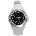 Zodiac Geek Round Plastic Sport Watch (L) Front