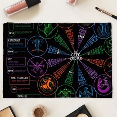 Zodiac Geek Cosmetic Bag (xxl) by Jancukart