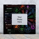 Zodiac Geek White Wall Photo Frame 5  x 7  Front