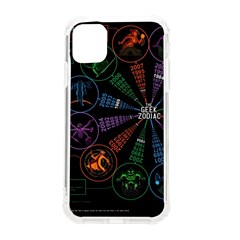 Zodiac Geek Iphone 11 Tpu Uv Print Case by Jancukart